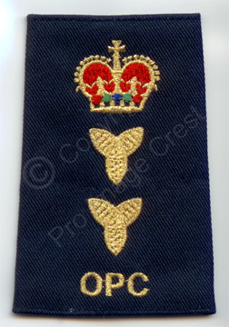 Custom slip-on epaulettes